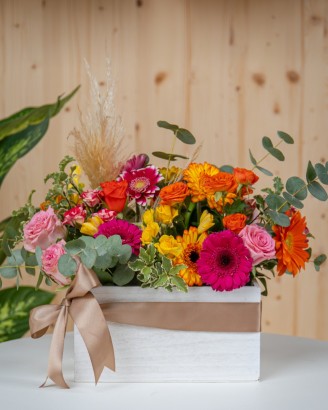 Cassetta floreale mista varie dimensioni | Pensiero Fiorito
